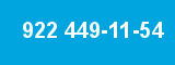 922 449-11-54